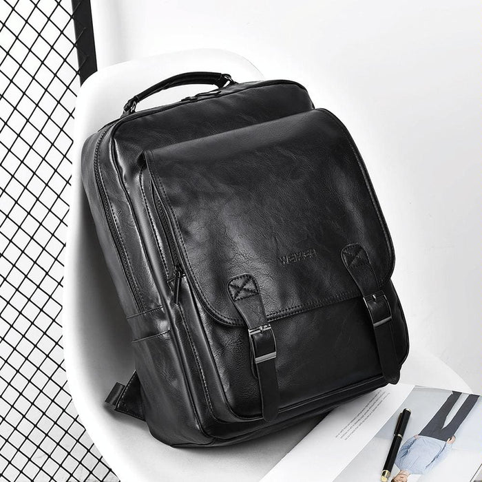 Waterproof Business Backpack With Usb Charging Port