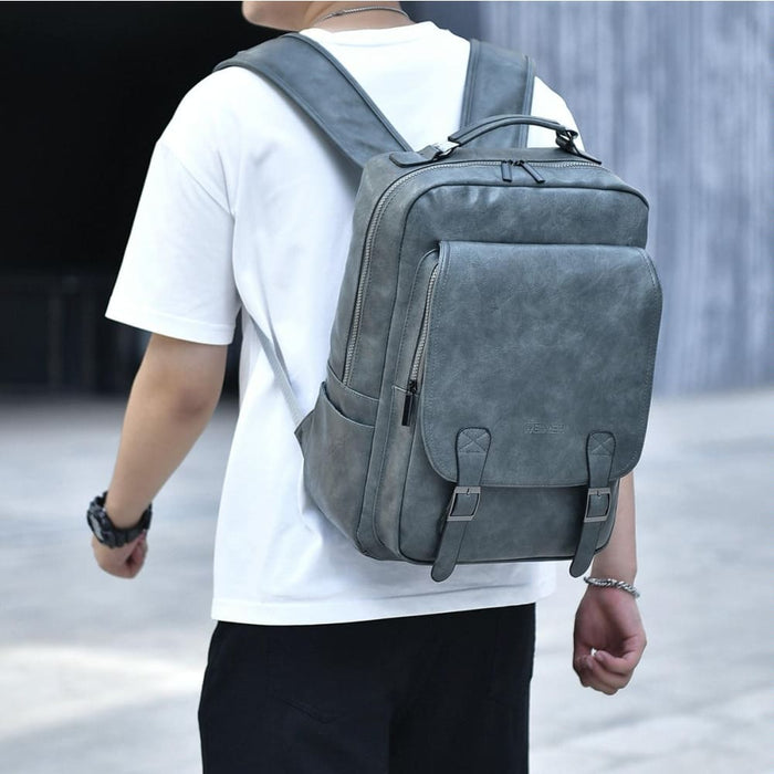 Waterproof Business Backpack With Usb Charging Port