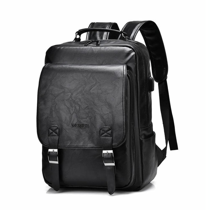 Waterproof Business Backpack With Usb Charging Port