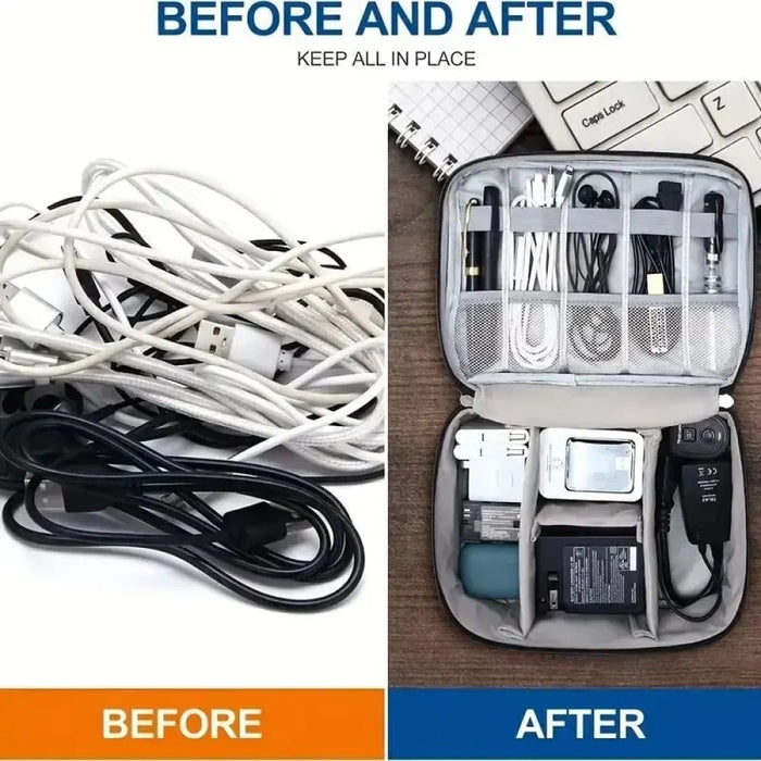 Waterproof Cable Organizer For Travel