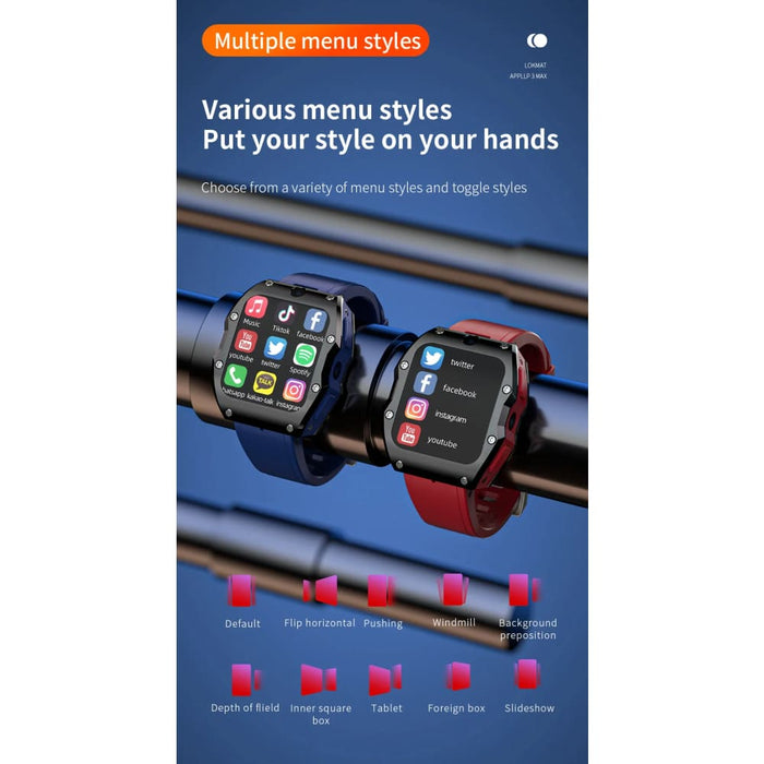 Waterproof Sim Card Wifi Gps Fitness Tracker Smartwatches
