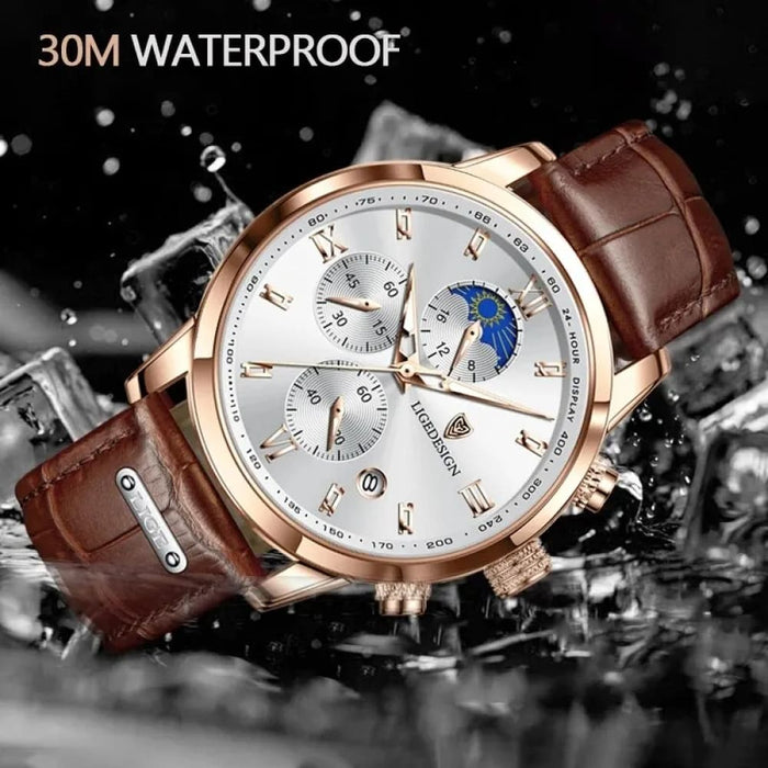 Waterproof Chronograph Sport Watch For Men