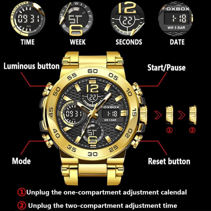 Waterproof Chronograph Watch For Men