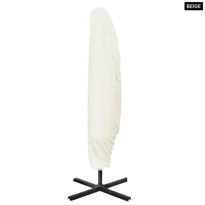 Waterproof Cloth Outdoor Banana Umbrella Cover Shade Garden