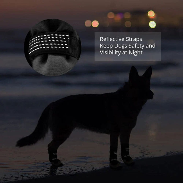 Waterproof Dog Boots Durable Anti Slip Pet Shoes