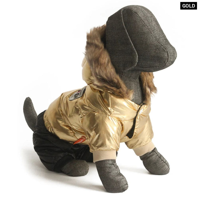 Waterproof Dog Overalls for Chihuahuas and Large Breeds