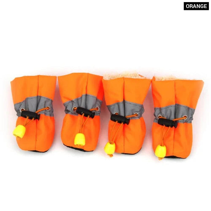 Waterproof Dog Shoes for Winter