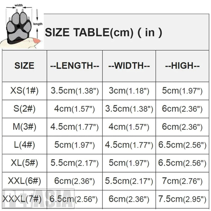 Waterproof Dog Shoes for Winter