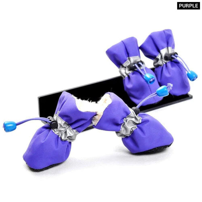 Waterproof Dog Shoes for Winter