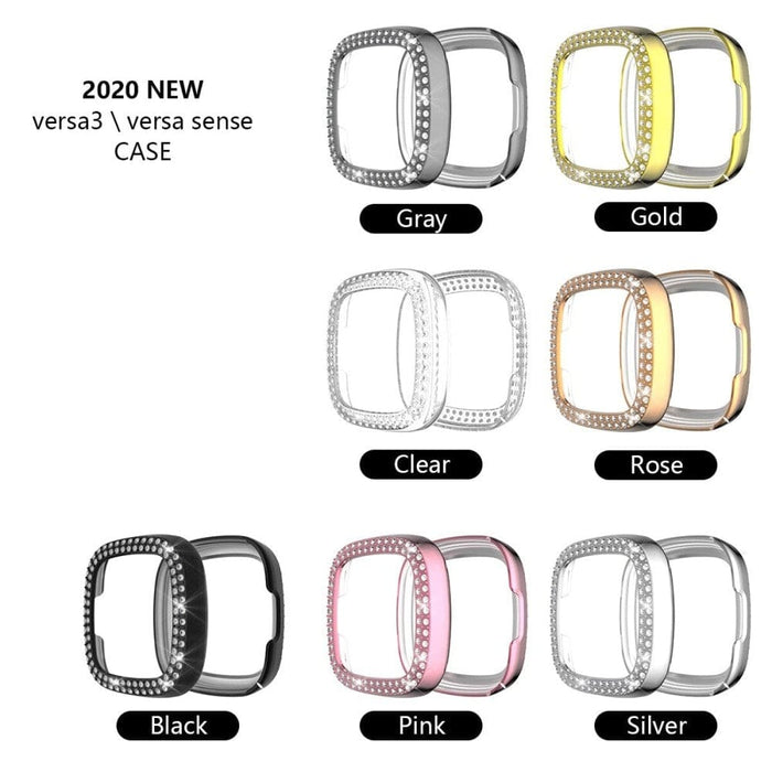 Waterproof Drill Screen Protector Watch Case for Fitbit
