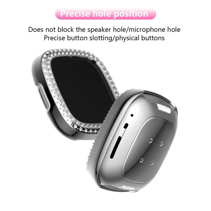 Waterproof Drill Screen Protector Watch Case for Fitbit