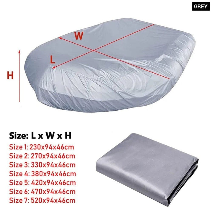 Waterproof Uv Sun Dust Protection Inflatable Boat Dinghy