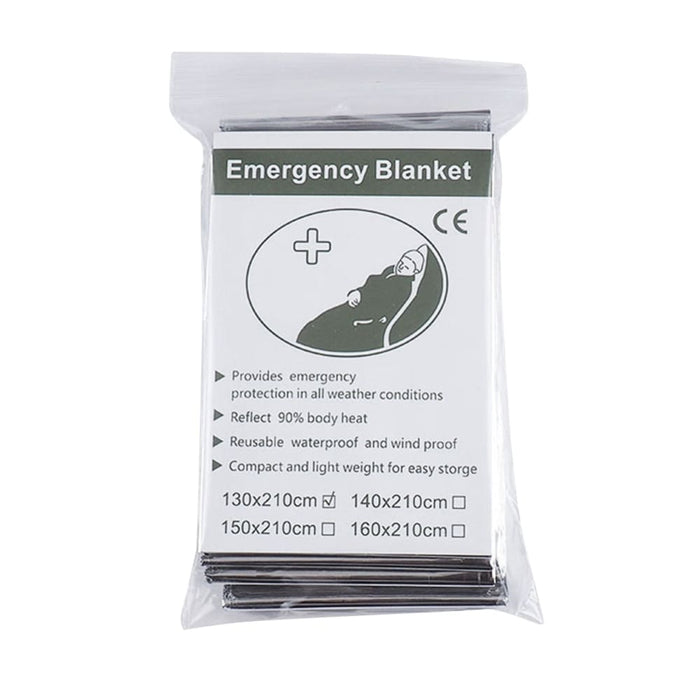 Waterproof Emergency Survival Rescue Blanket Foil Thermal