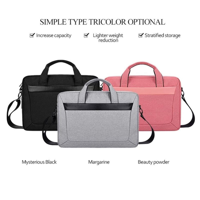 Waterproof Expandable Laptop Bag With Detachable Strap