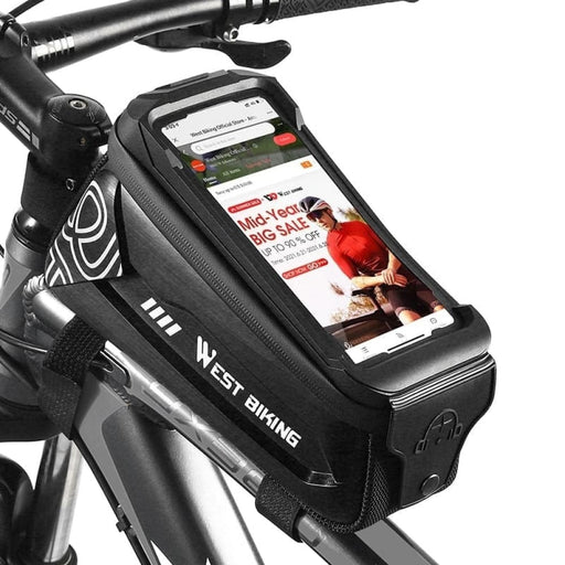 Waterproof Front Frame Sensitive Touch Cycling Bag For 6.0
