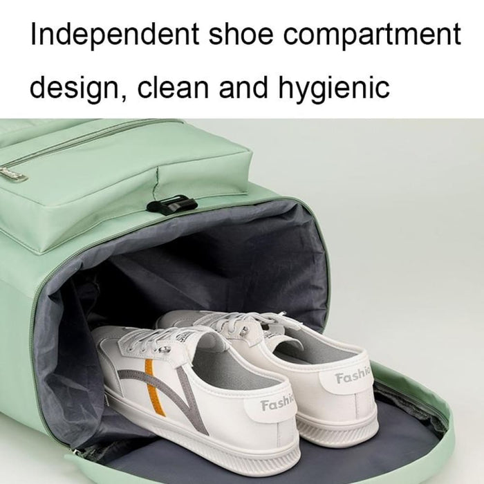 Waterproof Gym Bag With Shoe Compartment