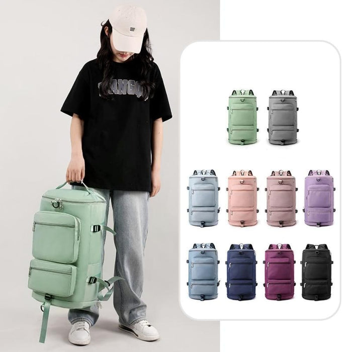 Waterproof Gym Bag With Shoe Compartment