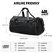 Waterproof Gym Duffel Bag with Wet Pocket Shoe Compartment