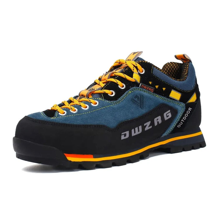 Waterproof Hiking Shoes For Men Anti Collision Casual Lace
