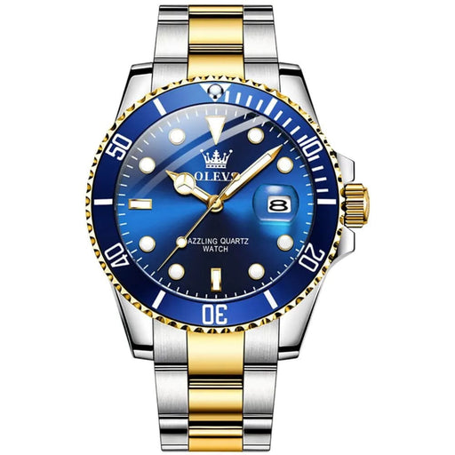 Waterproof Mens Quartz Watch Luminous