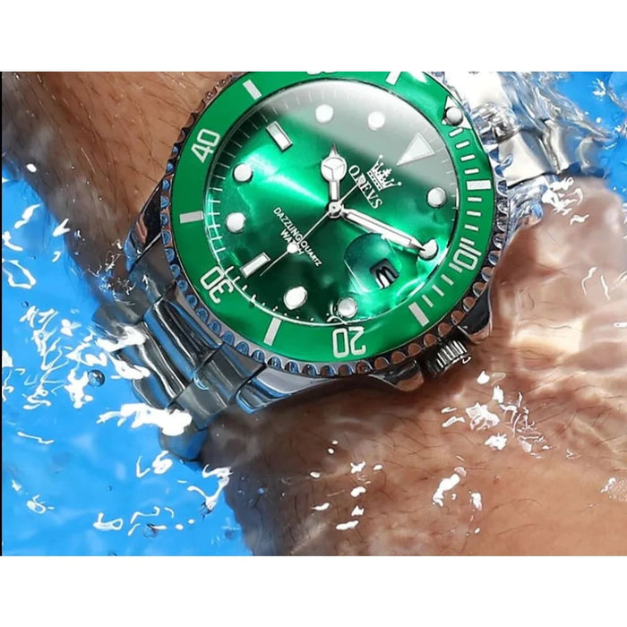 Waterproof Mens Quartz Watch Luminous