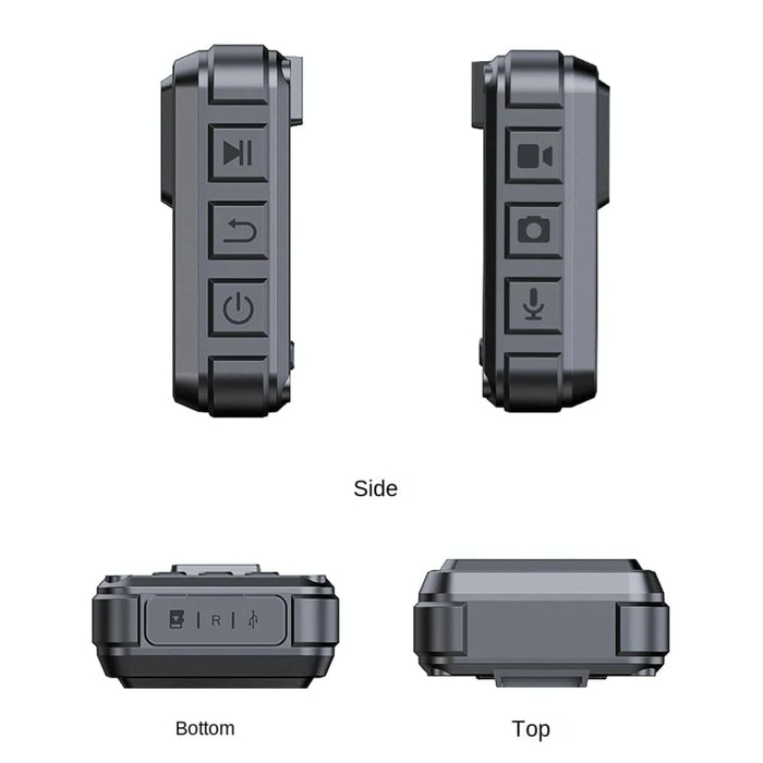 Waterproof Mini Camcorder With 2.0 Ips Screen And Back Clip