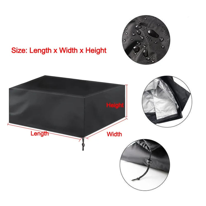 Waterproof Outdoor Garden Patio Beach Sofa Chair Table