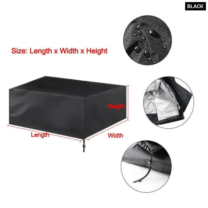 Waterproof Outdoor Garden Patio Beach Sofa Chair Table