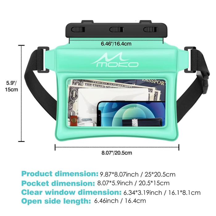 Waterproof Phone Pouch Fanny Pack Floating Dry Bag