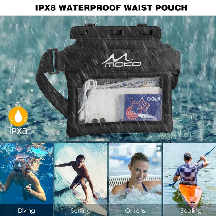 Waterproof Phone Pouch Fanny Pack Floating Dry Bag