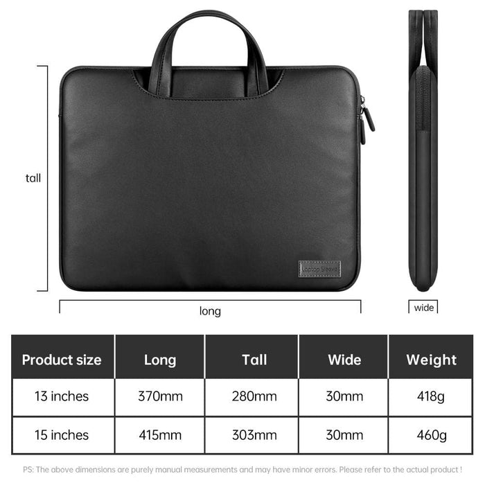 Waterproof Pu Laptop Bag Inner Size 13/14 Inch