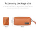 Waterproof Pu Leather Laptop Accessory Bag Dark