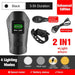 Waterproof Usb Rechargeable Front Flashlight With Bike