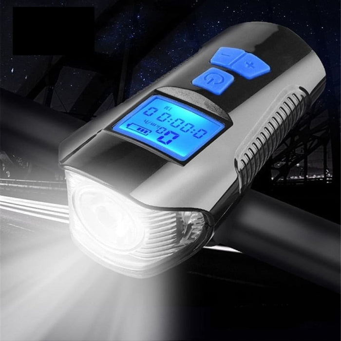 Waterproof Usb Rechargeable Front Flashlight with Bike