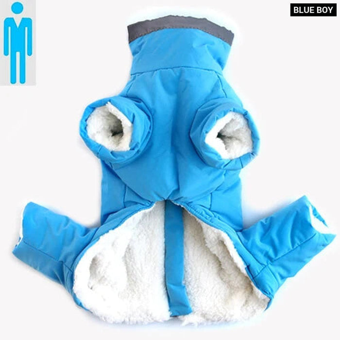 Waterproof Reflective Winter Dog Coat for Small Breeds