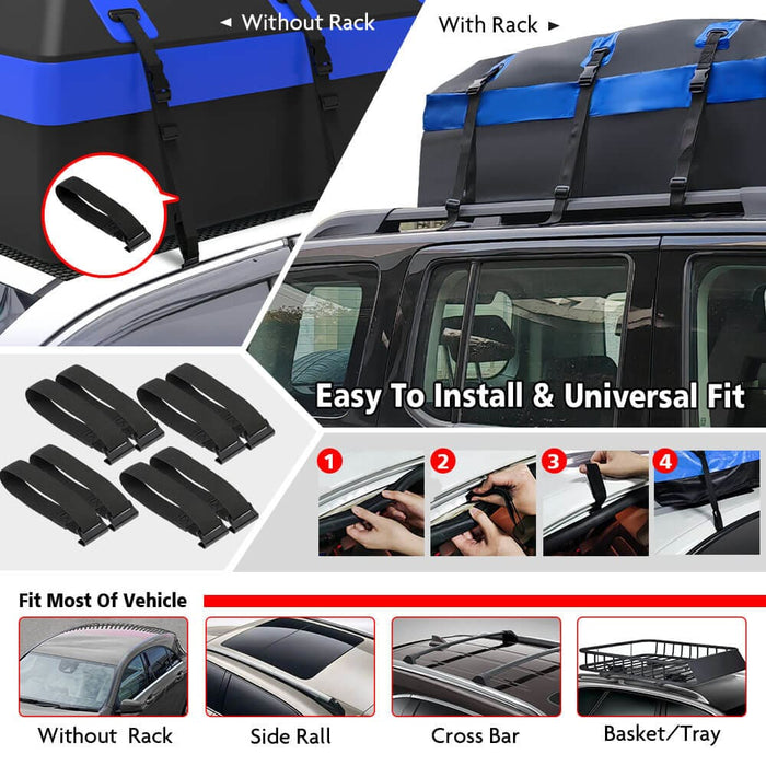 Waterproof Car Roof Top Rack Carrier Ravel Cargo Luggage