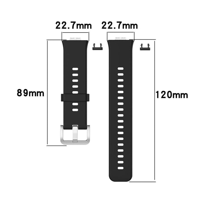Waterproof Rubber Replacement Wrist Watchband for Huawei
