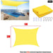 Waterproof Sun Shade Sail Square Rectangle Triangle Garden