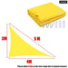 Waterproof Sun Shade Sail Square Rectangle Triangle Garden