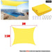 Waterproof Sun Shade Sail Square Rectangle Triangle Garden