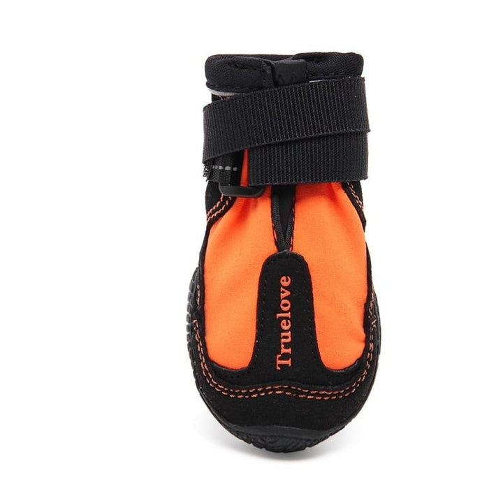 Waterproof Pet Shoes with Reflective Rugged Anti-slip Sole