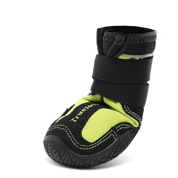 Waterproof Pet Shoes with Reflective Rugged Anti-slip Sole