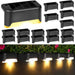 Waterproof Solar Stair Light For Outdoor Garden Borders