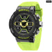 Men 50m Waterproof Sports Quartz Watch Led Back Light 8067