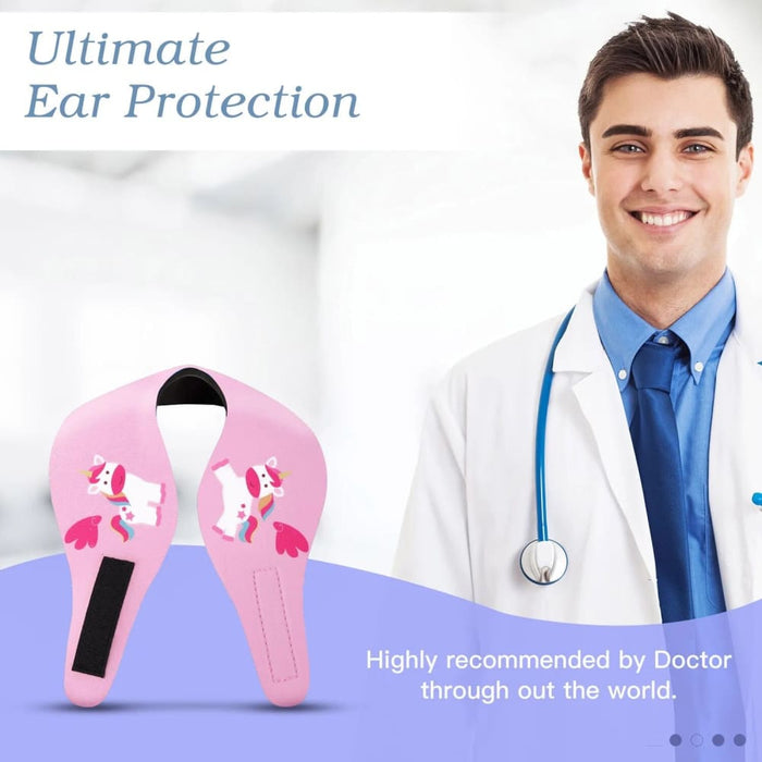 Waterproof Swimming Headband for Kids Adjustable Keep Water