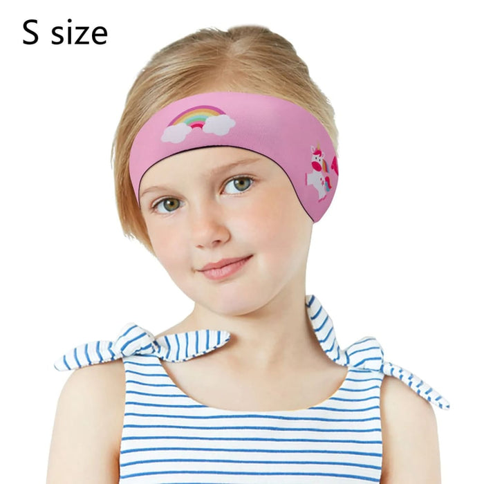 Waterproof Swimming Headband for Kids Adjustable Keep Water