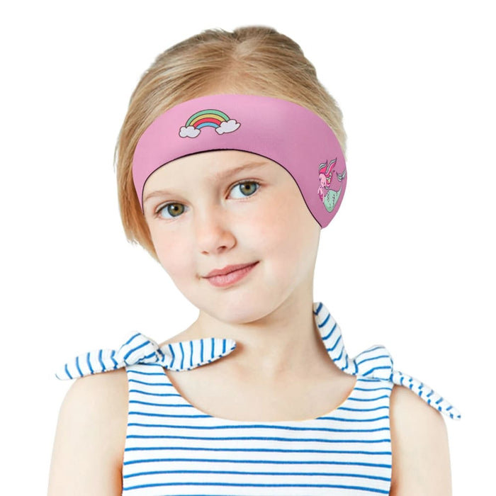 Waterproof Swimming Headband for Kids Adjustable Keep Water