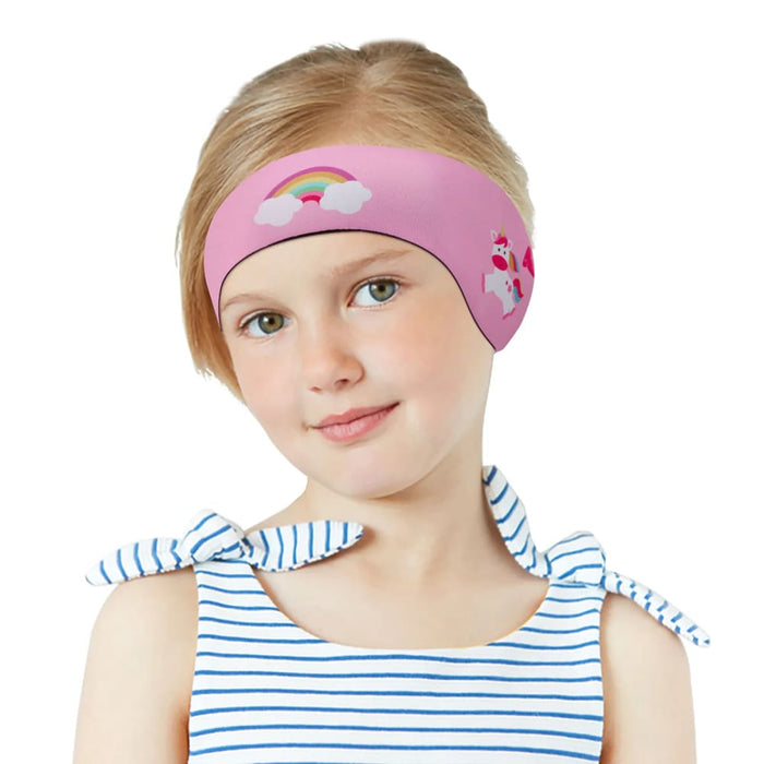 Waterproof Swimming Headband for Kids Adjustable Keep Water