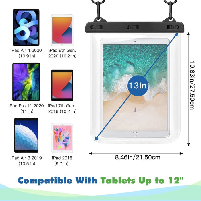 Waterproof Tablet Case for Ipad Air 5 10.9samsung Tab S4/