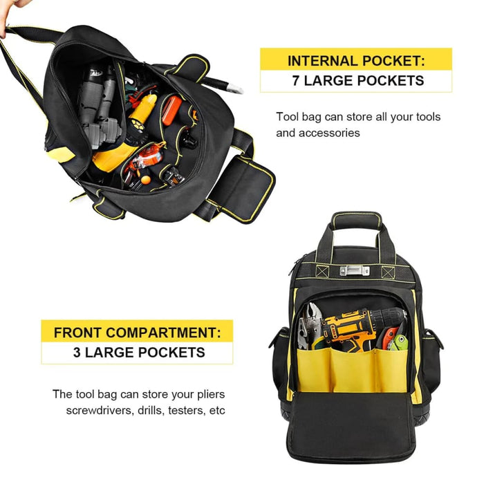 Waterproof Tool Backpack for Electricians